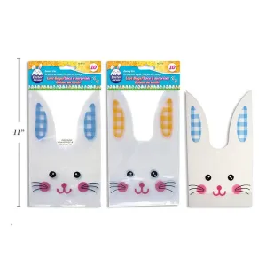 10pk Easter Bunny Loot Bags