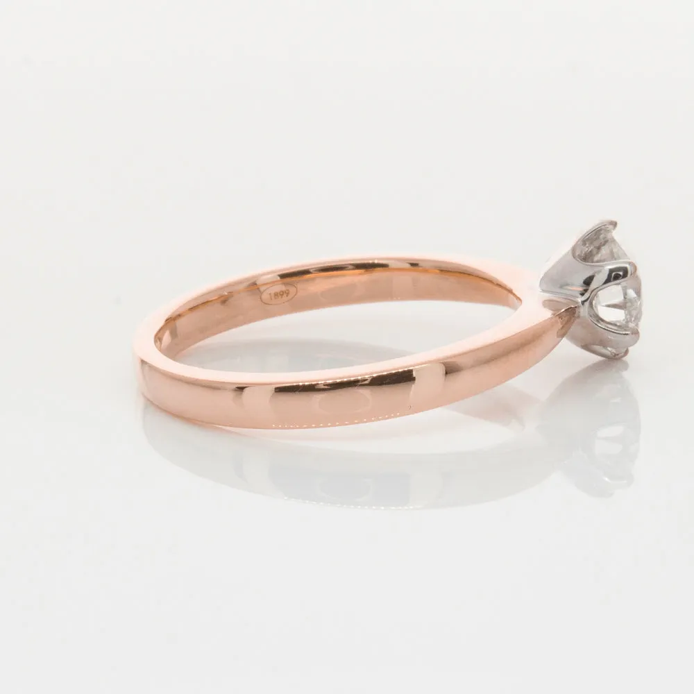 18ct Rose Gold 1.00ct Diamond Nova Ring