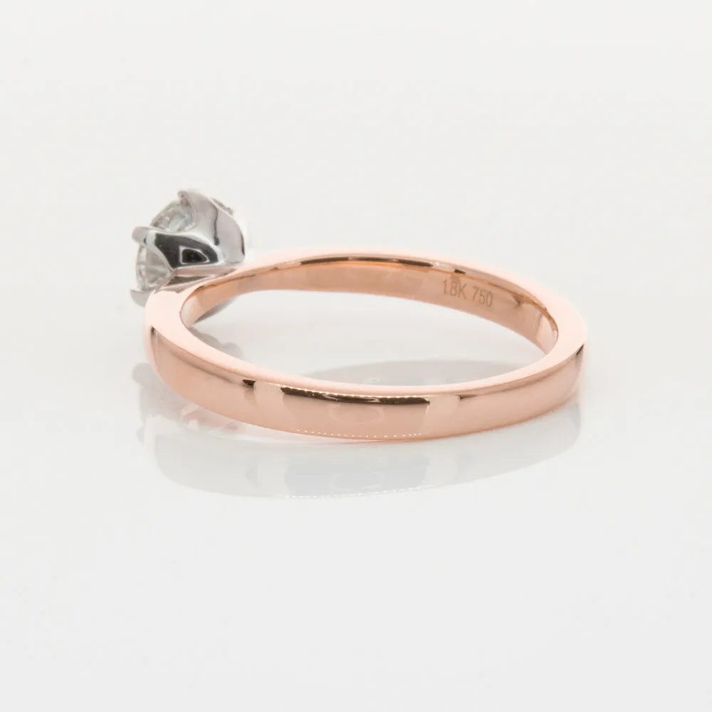 18ct Rose Gold 1.00ct Diamond Nova Ring