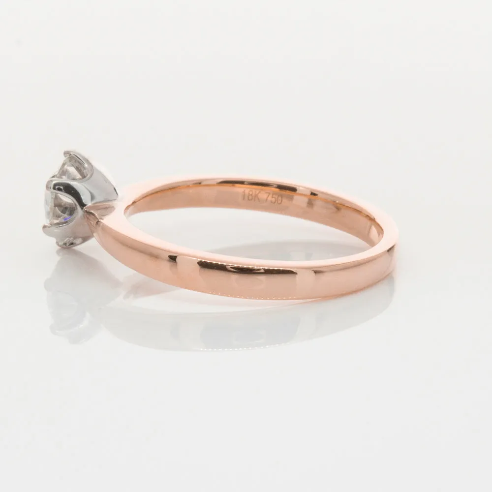 18ct Rose Gold 1.00ct Diamond Nova Ring