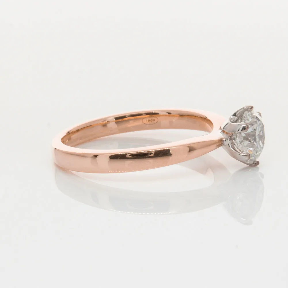 18ct Rose Gold 1.00ct Diamond Nova Ring