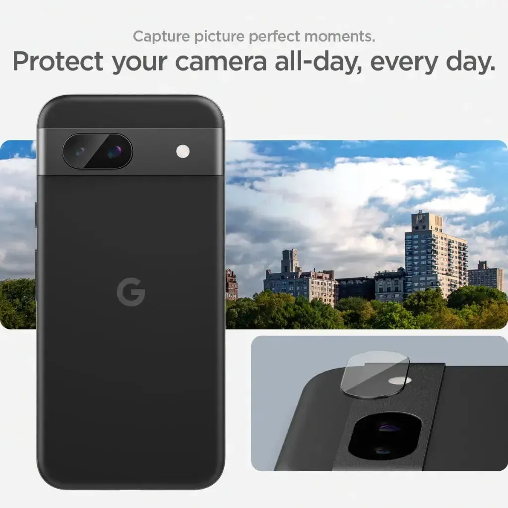 [2 Pack] Google Pixel 8a Camera Lens Protector EZ Fit Optik Pro