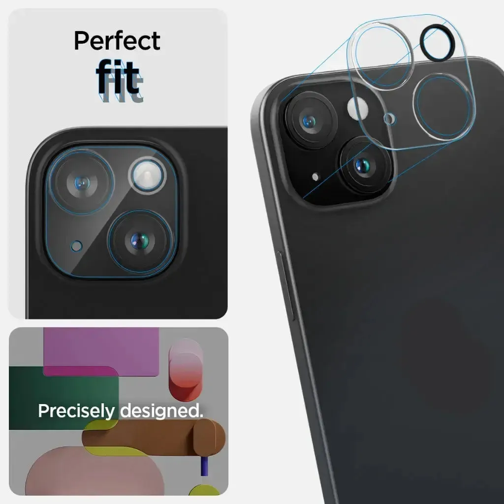 [2 Pack] iPhone 15 / iPhone 15 Plus / iPhone 14 Plus / iPhone 14 Camera Lens Protector Optik