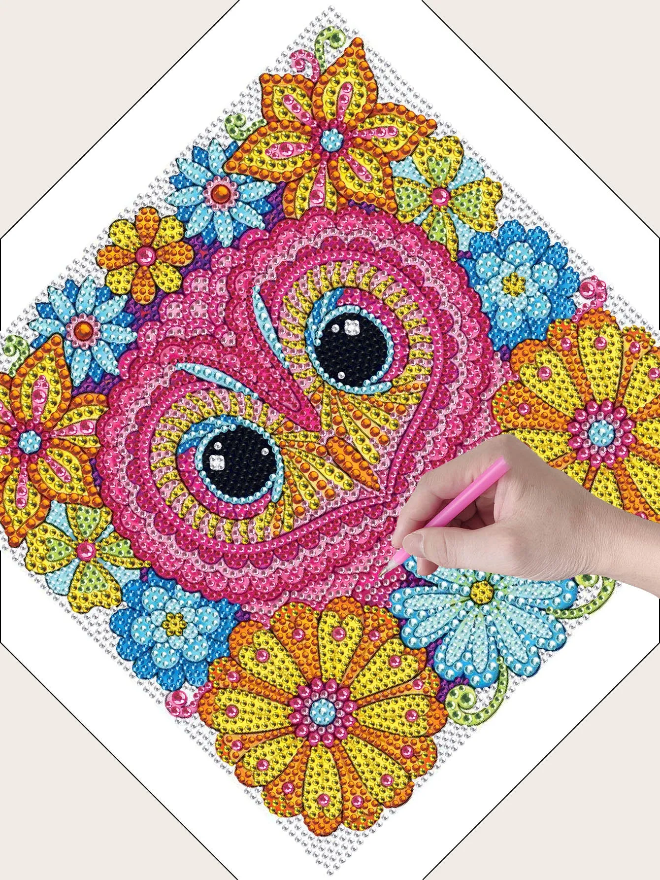 5D DIY Special-Shaped Drill-Owl 30*30CM