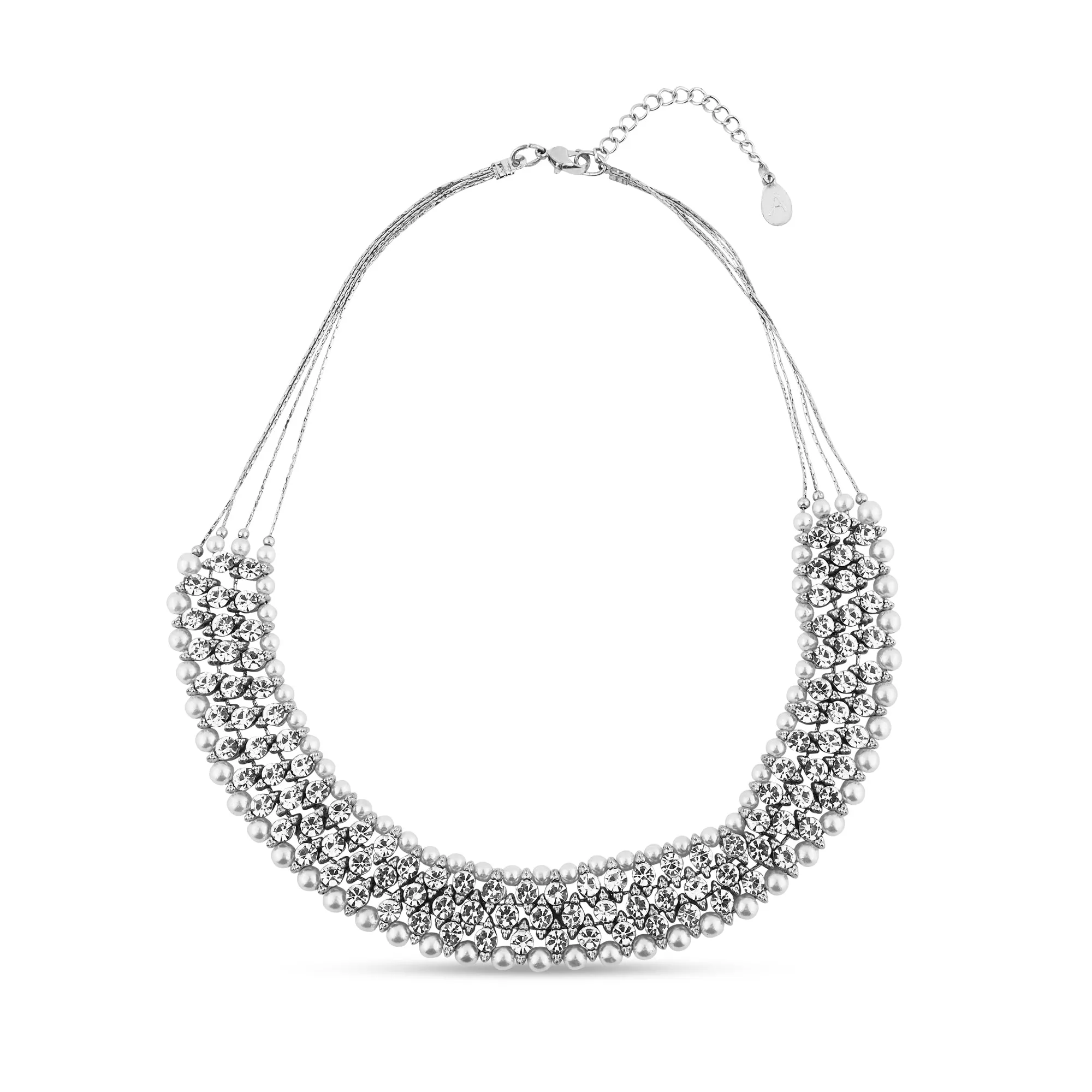 Accessorize London Women's Sparkle Bead Collar Necklace