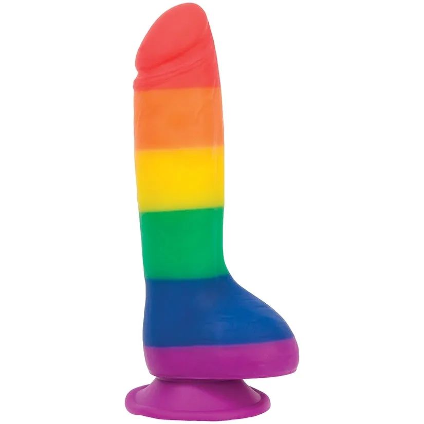 Addiction Justin Dildo W/ Balls-Pride 8