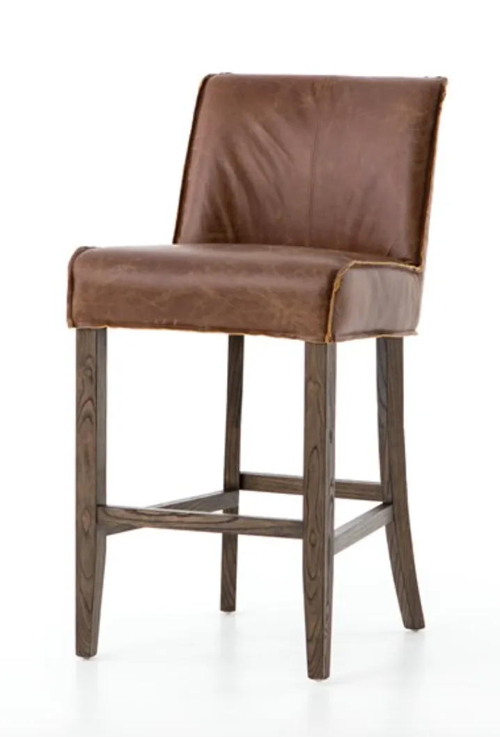 ARIA COUNTER STOOL- SIENNA CHESTNUT