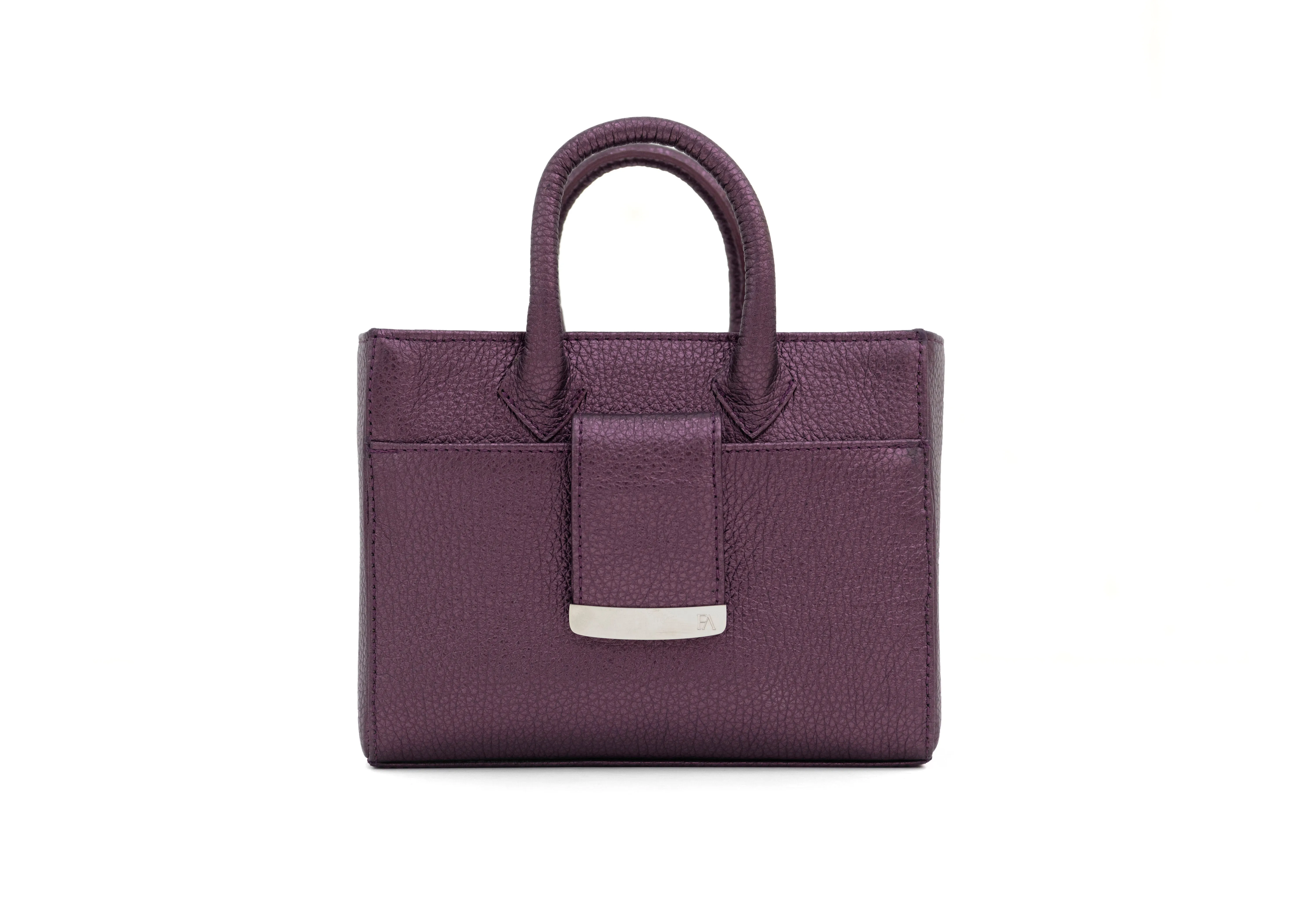 Aubergine Ella Mini Tote