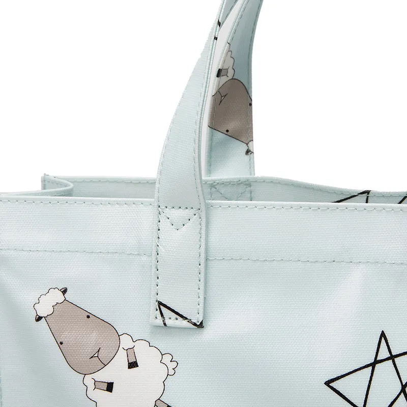 Baa Baa Sheepz Tote Bag Big Star & Sheepz Blue