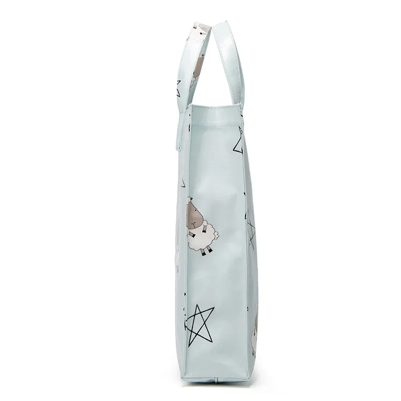 Baa Baa Sheepz Tote Bag Big Star & Sheepz Blue