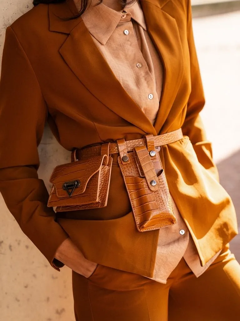 Belt Mini Bag Mustard