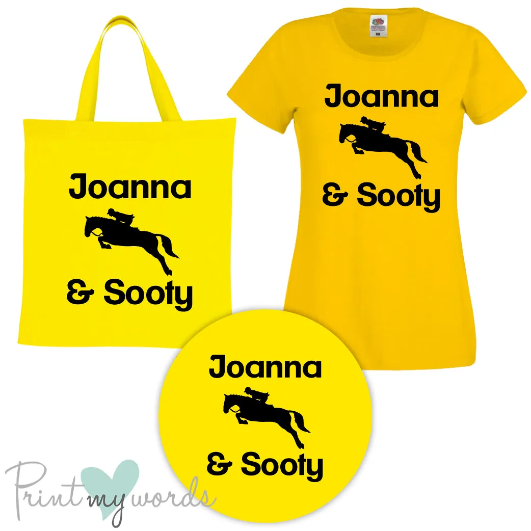 'Bexley' Ladies Personalised Matching Equestrian Set - Jumping Design