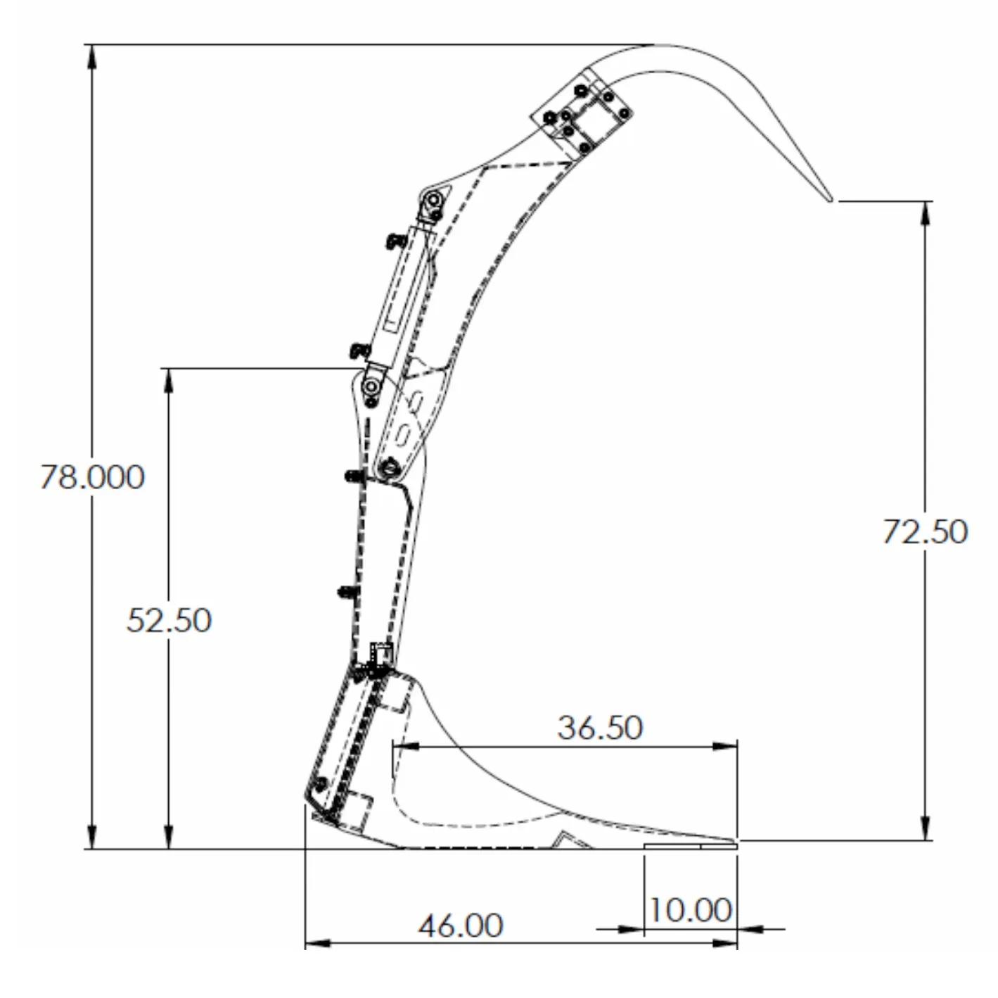 Bigtoolrack Bale Grapple