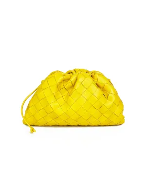 Bottega Veneta Mini Yellow The Pouch Bag