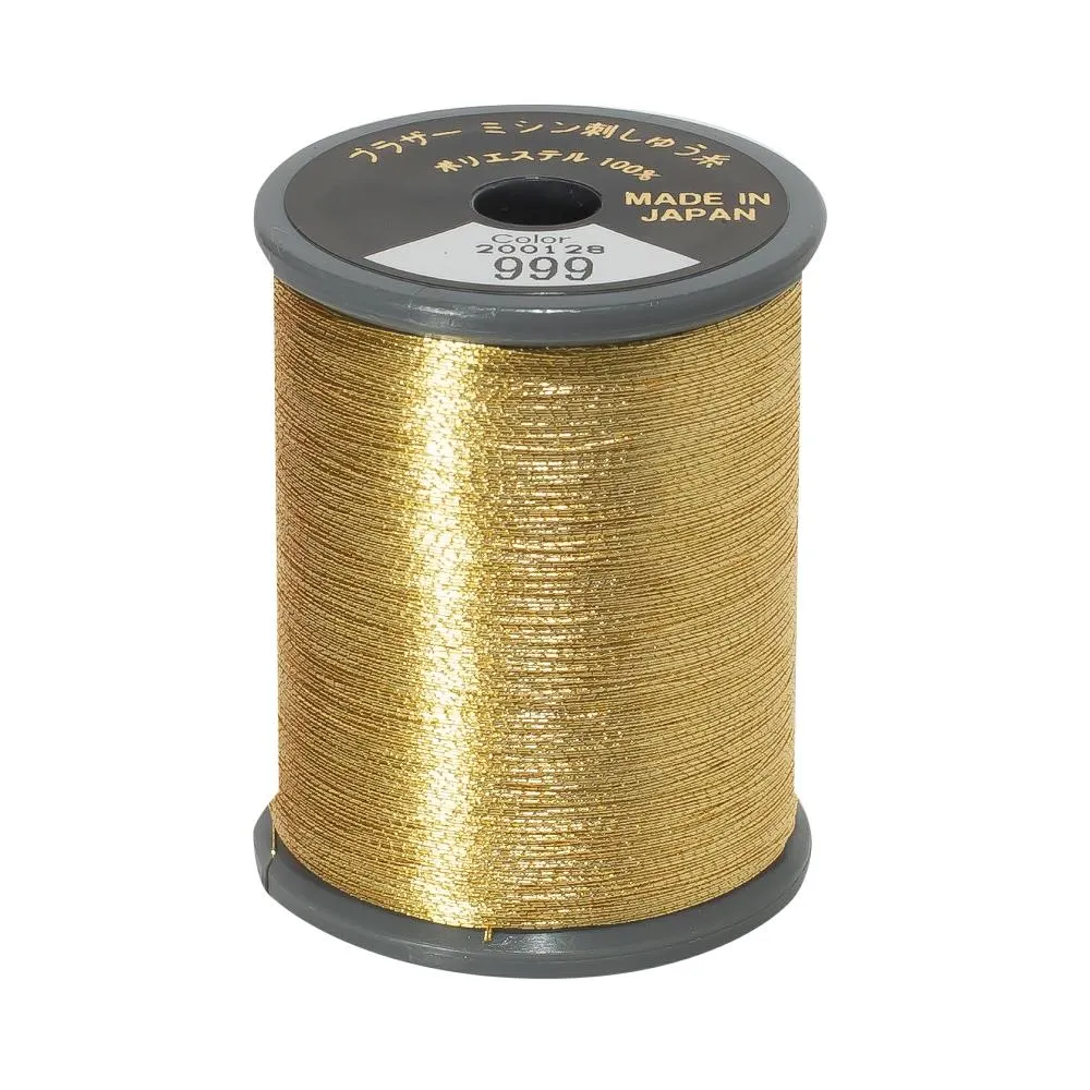 Brother Embroidery Thread 999 Gold