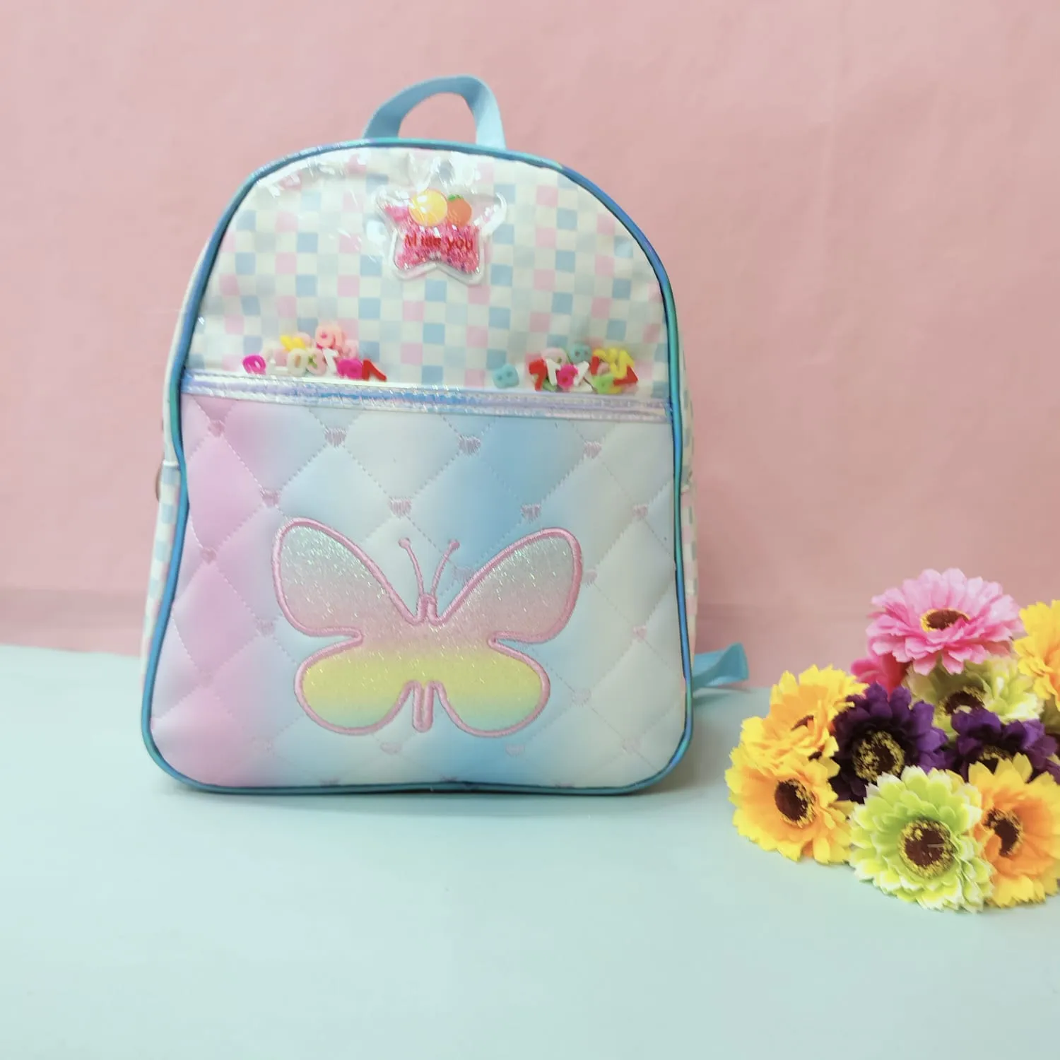 Butterfly Theme Mini Backpack.