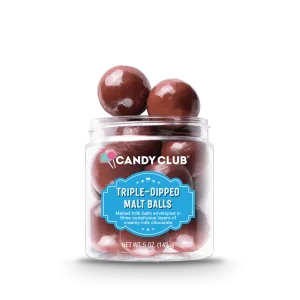 Candy Club - Triple-Dipped Malt Balls