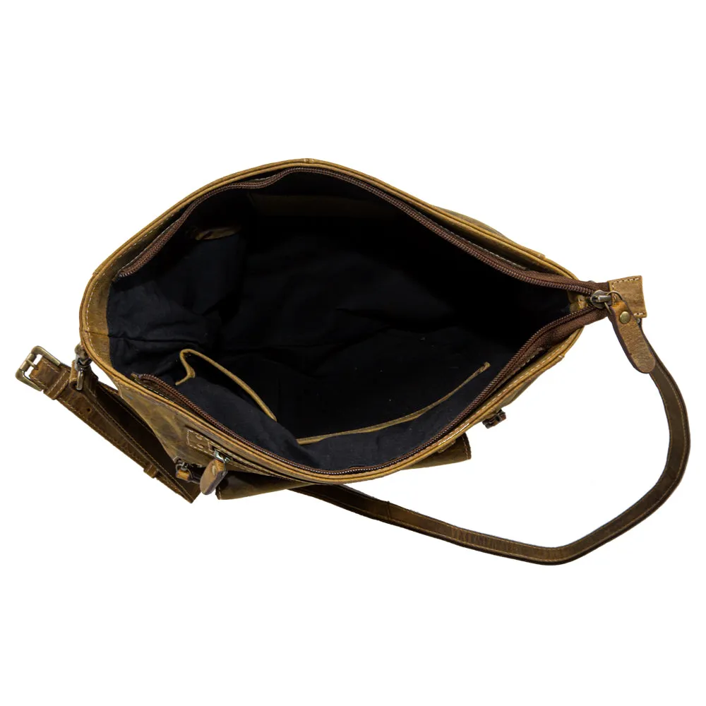 Carlisle Leather Hairon Bag