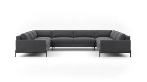 Catwalk U-Shaped Sectional (90" x 148" x 90")