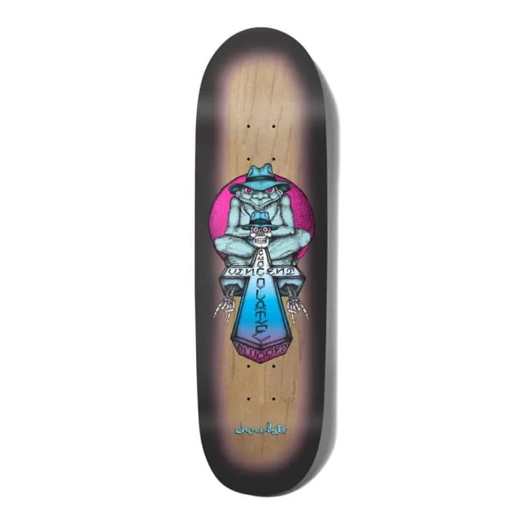 Chocolate Skateboards Vincent Alvarez Sapo One Off Loveseat Shaped Skateboard Deck - 9.00