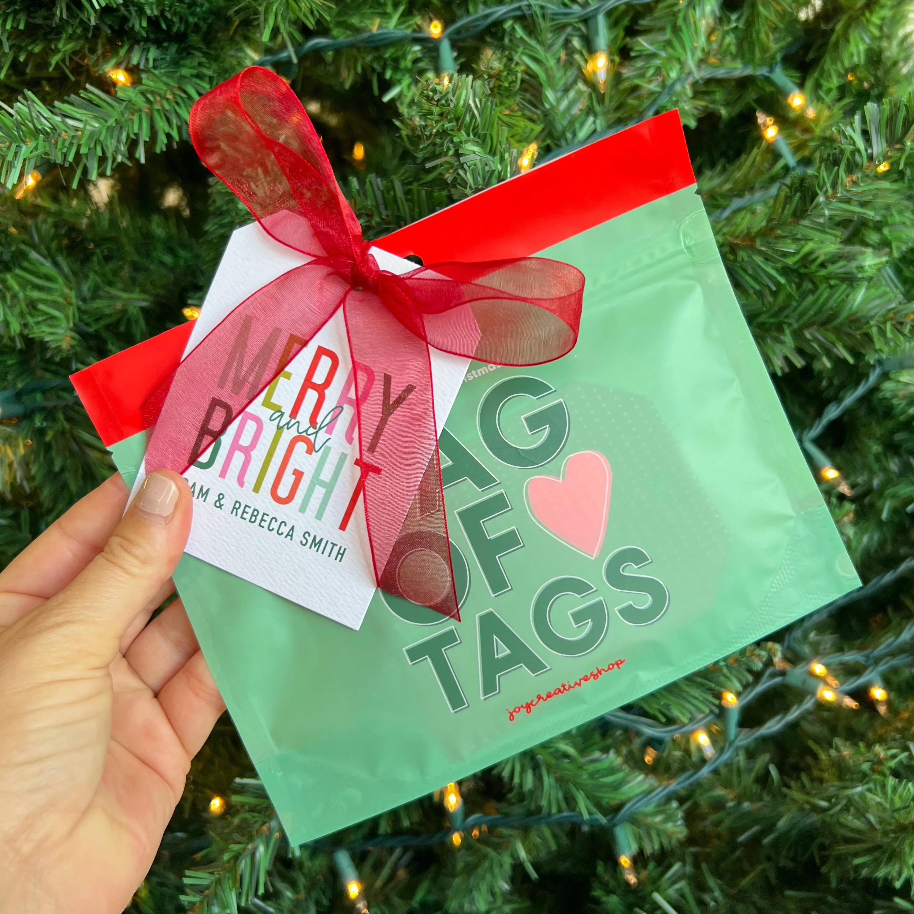 Christmas Bag of Tags