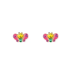 Colorful Butterfly Earring