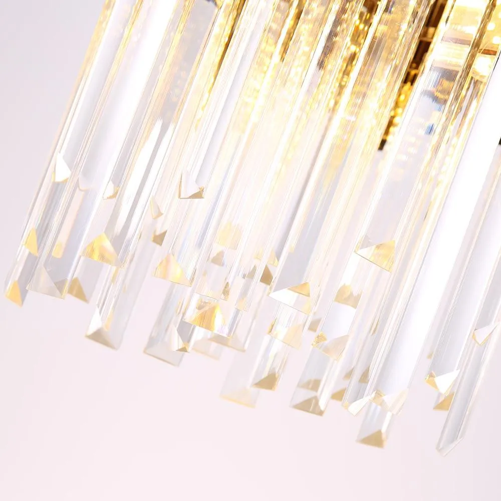 Compact Crystal Chandelier