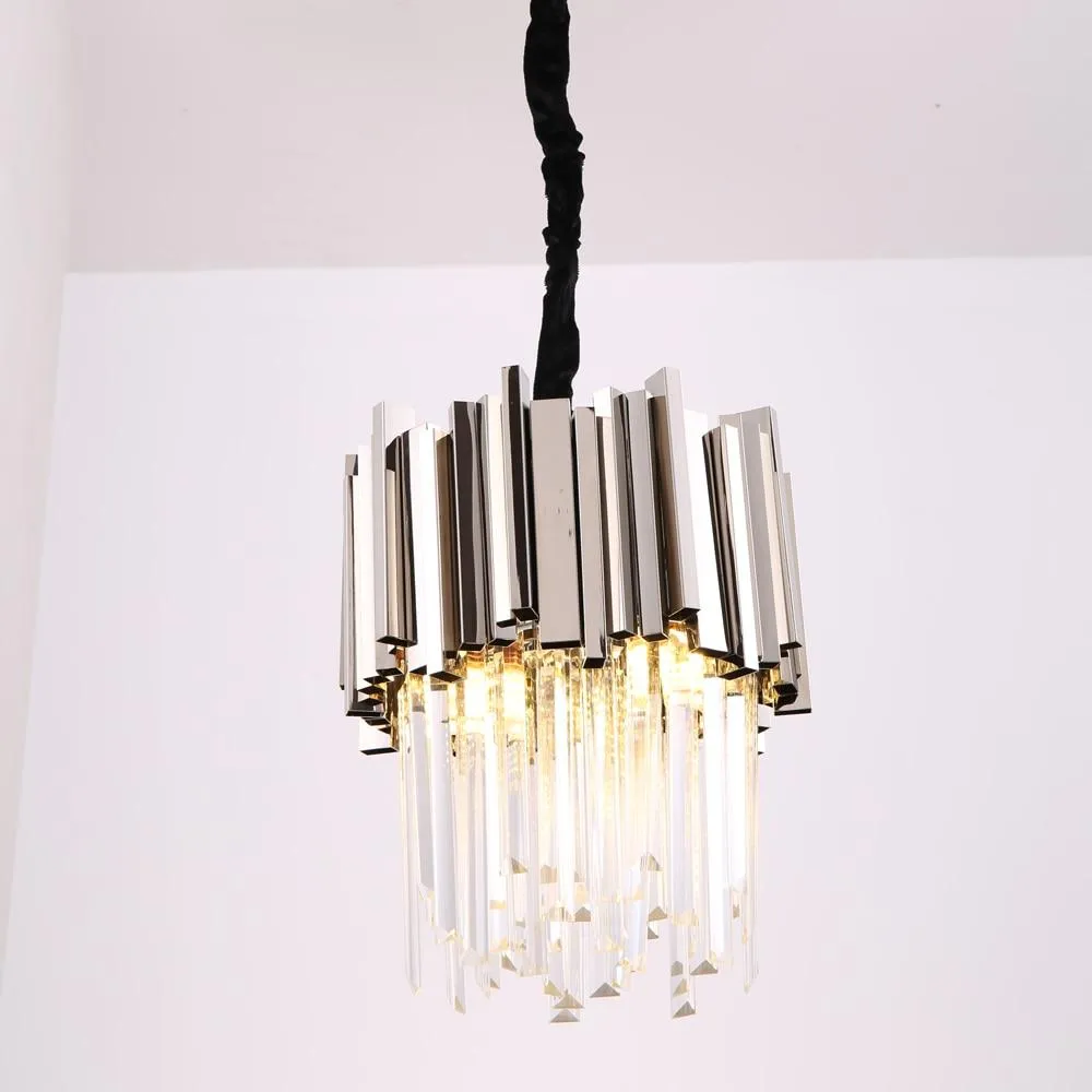 Compact Crystal Chandelier