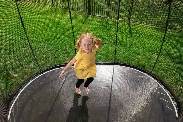 Compact Oval Trampoline