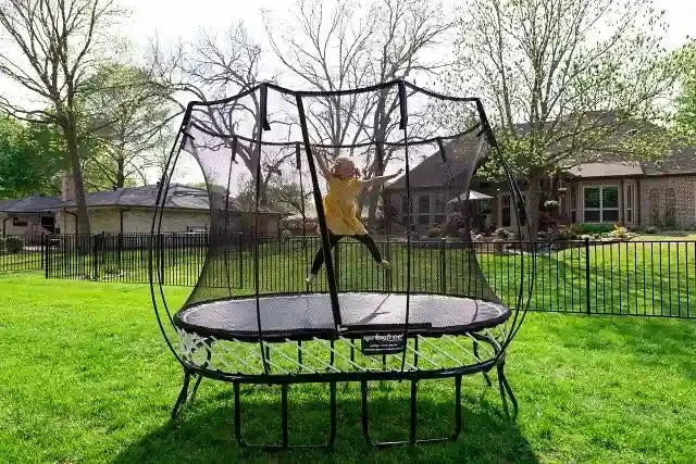 Compact Oval Trampoline