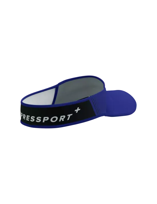 Compressport Unisex's Visor Ultralight - Dazzling Blue/Black