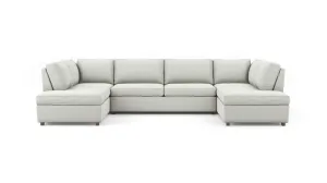 Couch Potato Lite U-Shaped Bumper Sectional (Extra Deep) (70" x 156" x 70",Extra Deep)