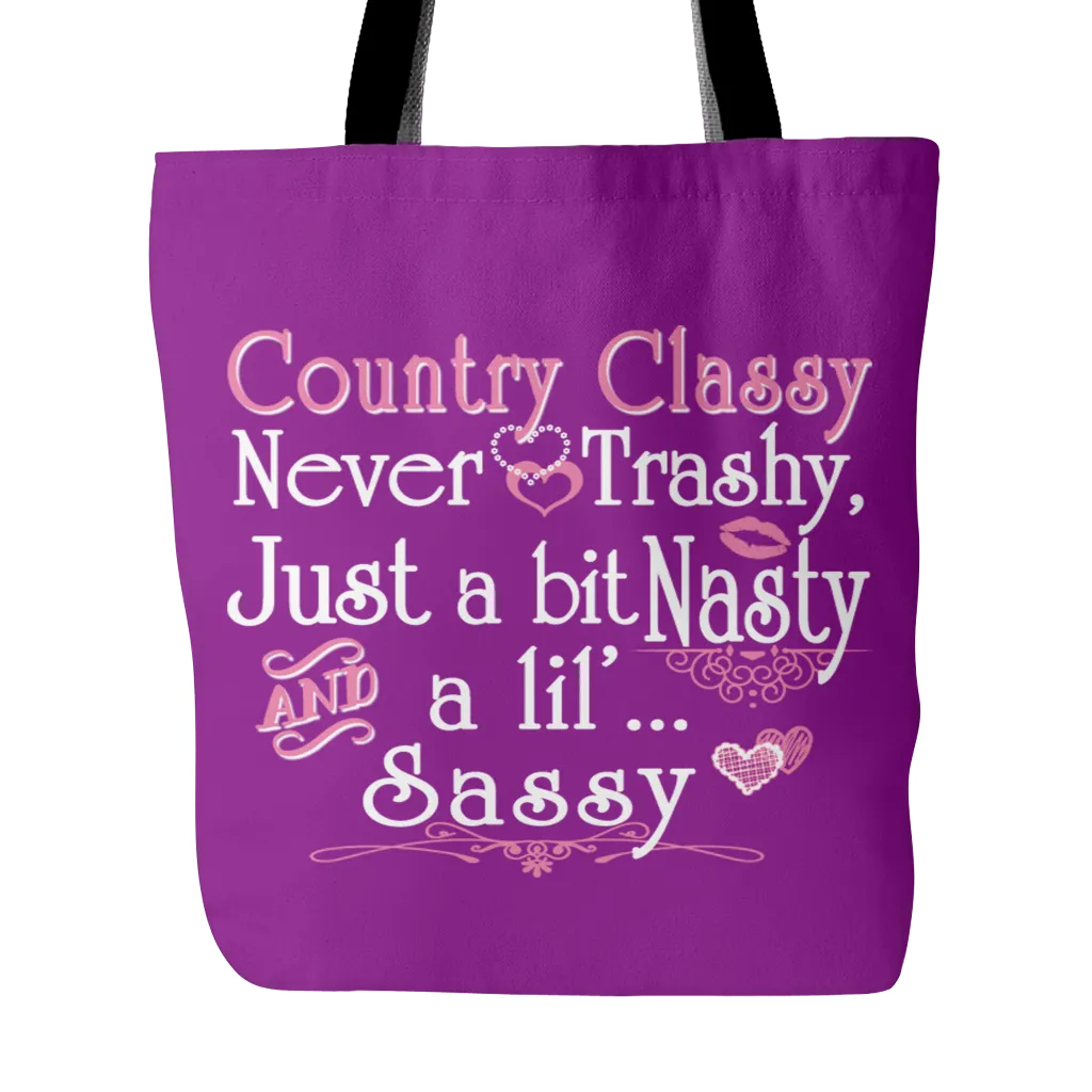 Country Classy Tote Bag