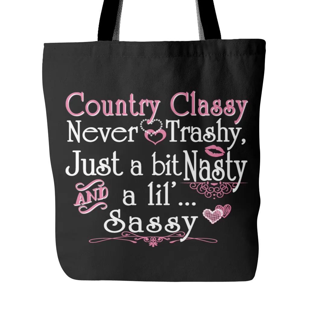 Country Classy Tote Bag