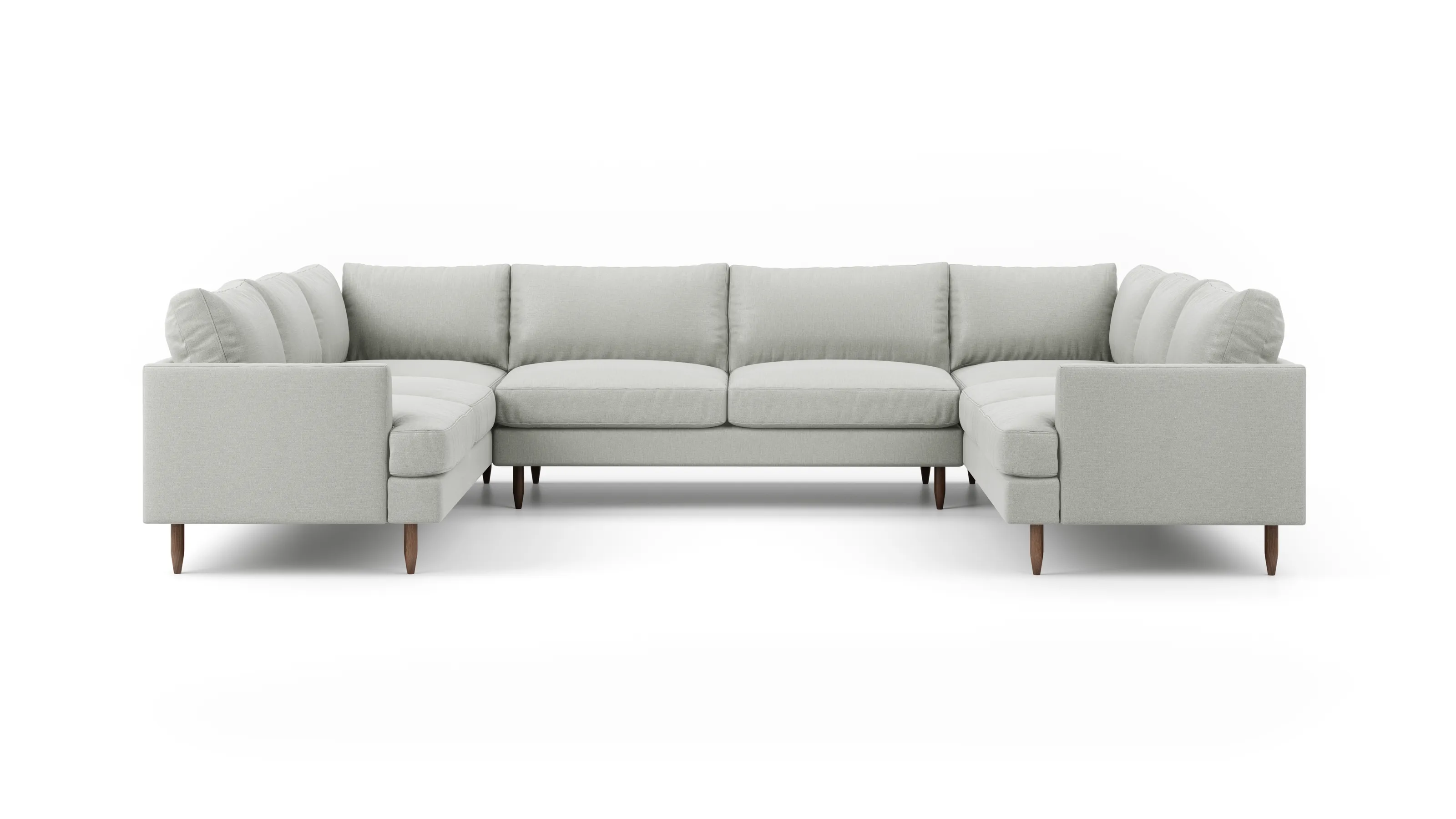 Crowd Pleaser U-Shaped Sectional (85" x 144" x 85")