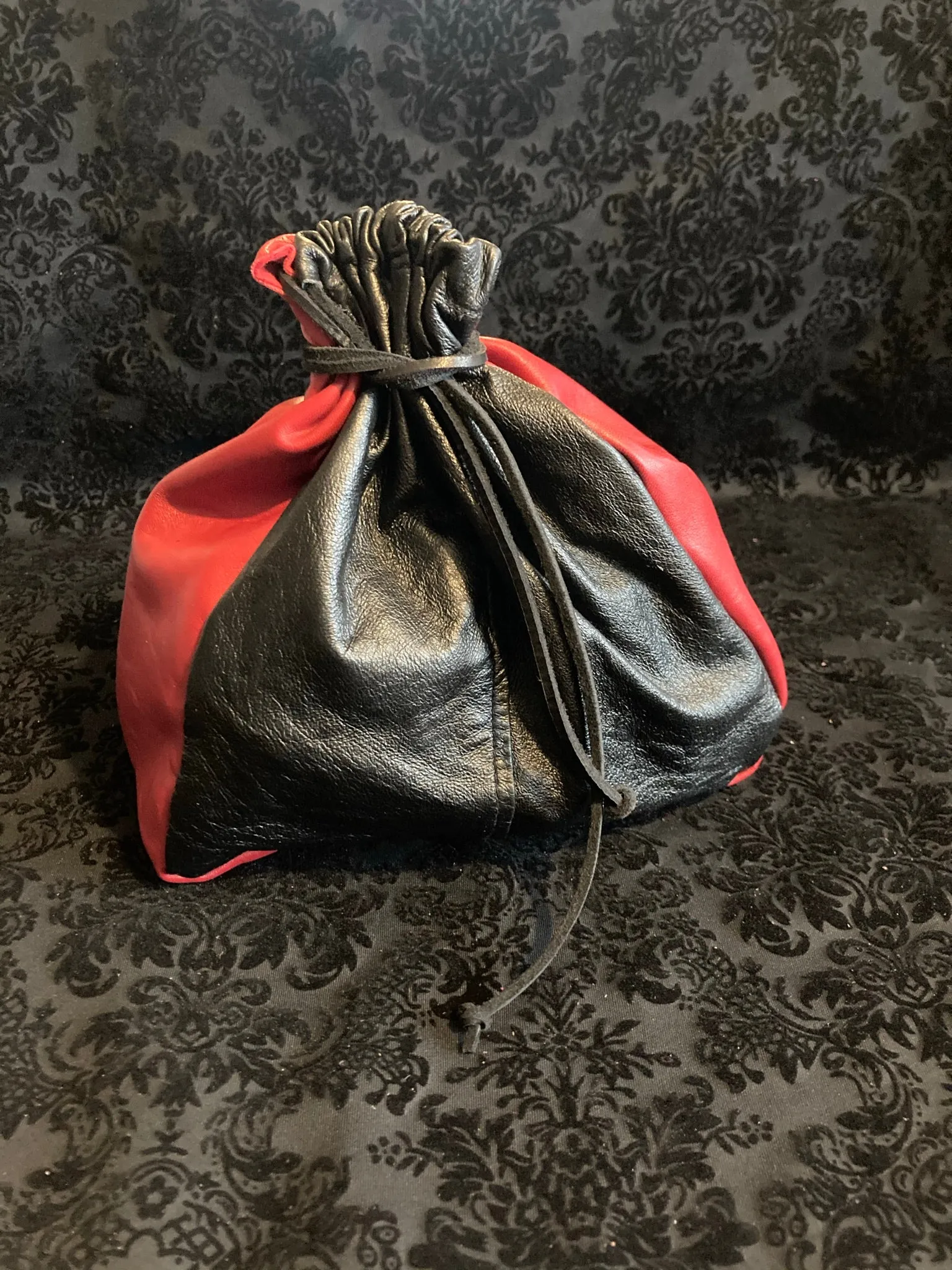 Custom Leather Dice bags