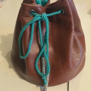 Custom Leather Dice bags