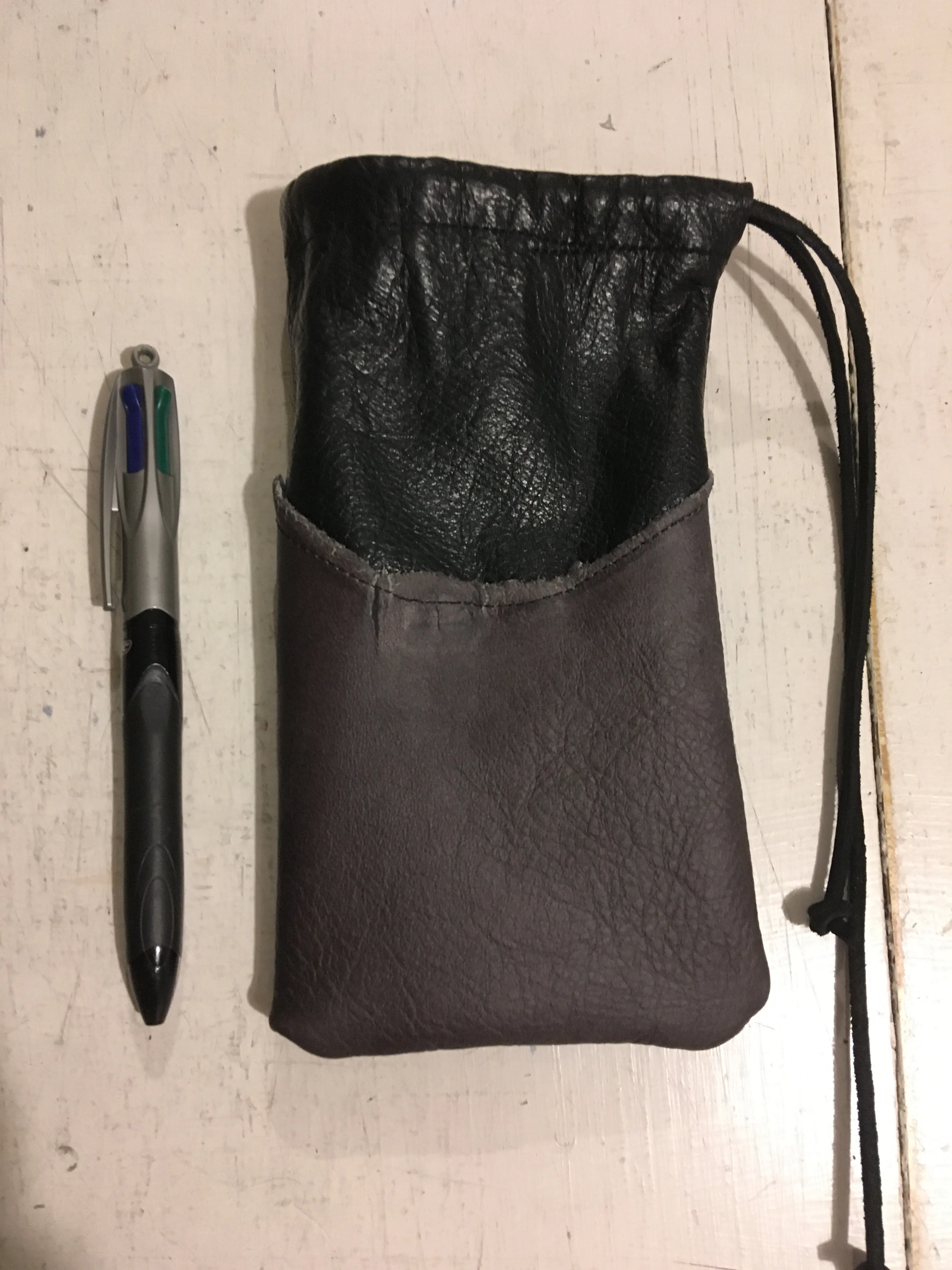 Custom Leather Dice bags