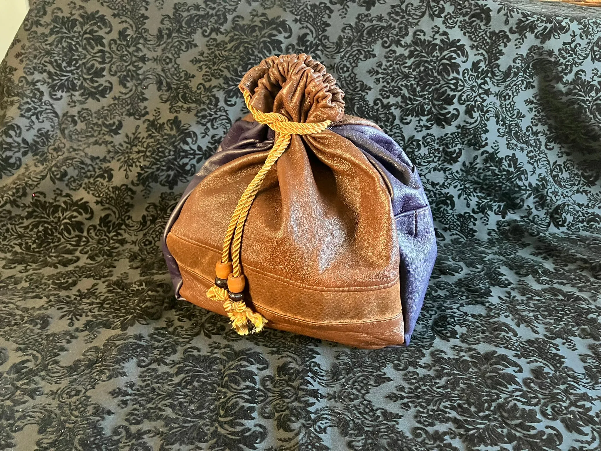 Custom Leather Dice bags