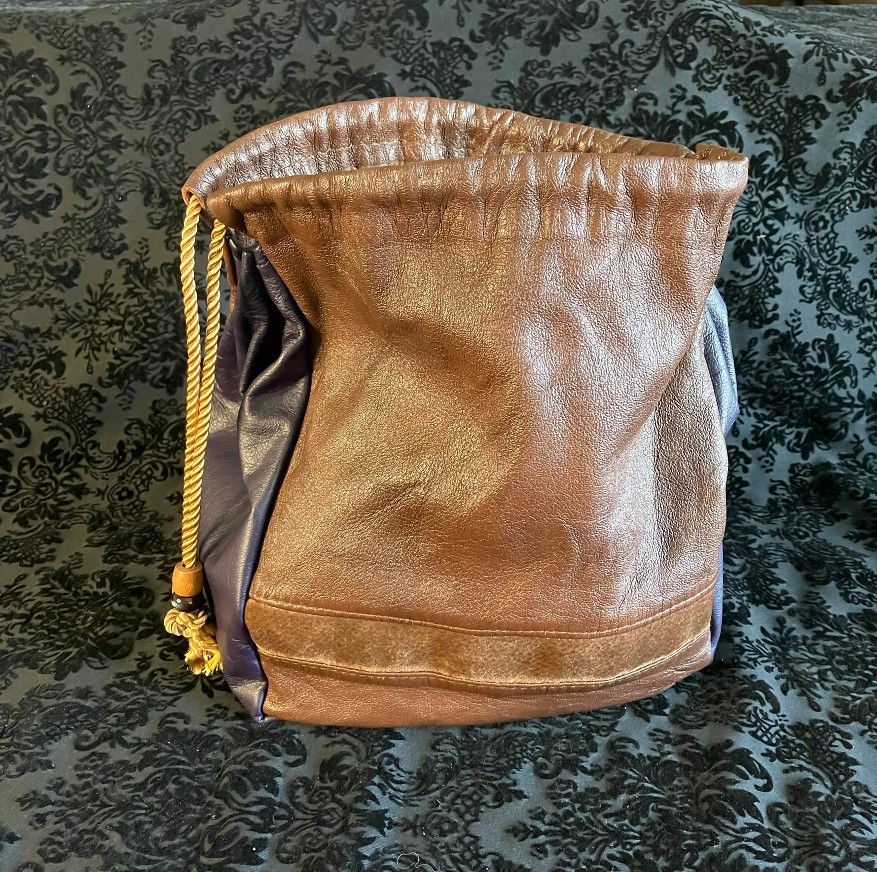 Custom Leather Dice bags