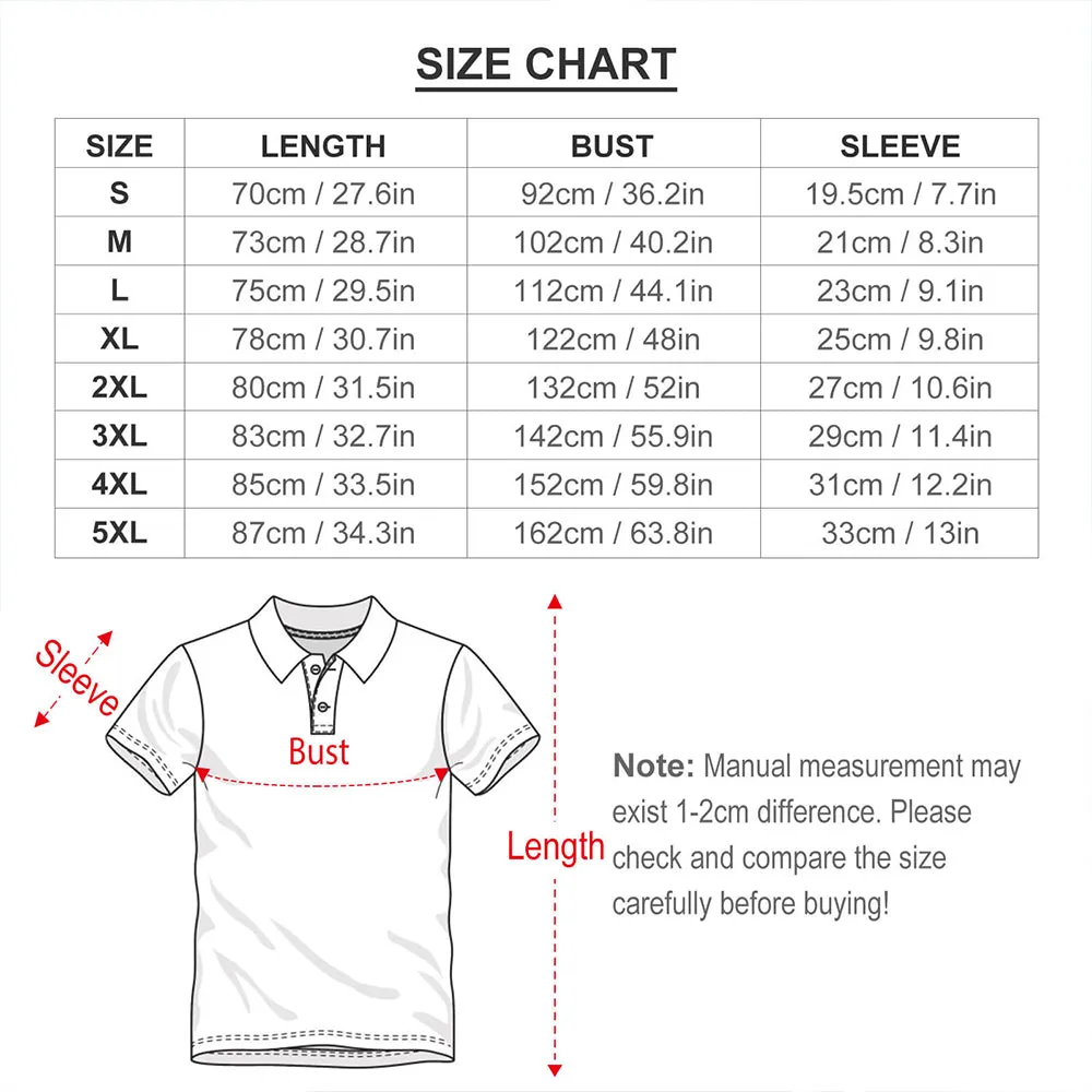 Custom Photo Short Sleeve Polo Shirt Personalised Christmas Golden Deer Pattern Golf Shirt Mens Tops