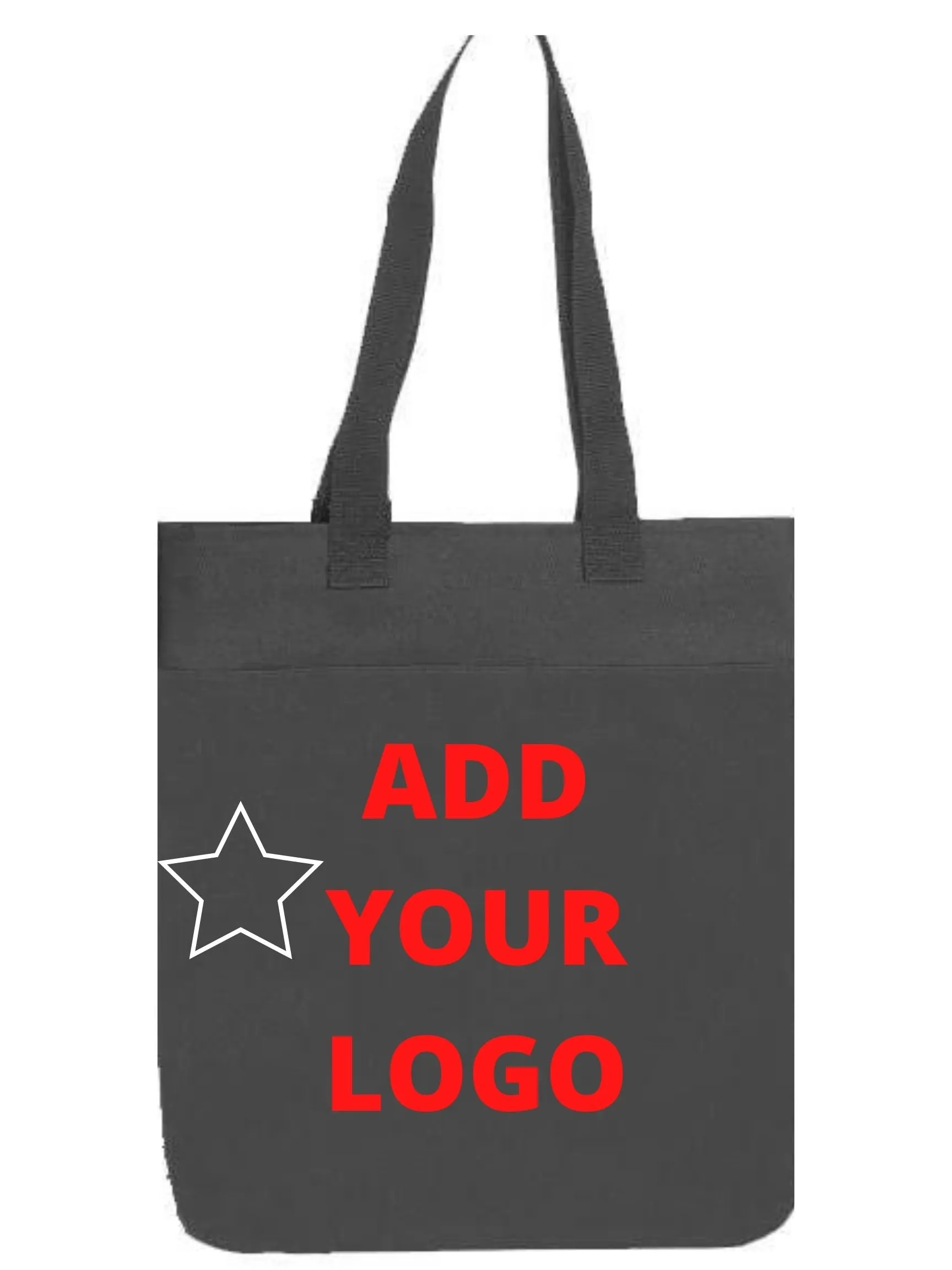 Custom Poly Tote Bag Dual Carrying Handles