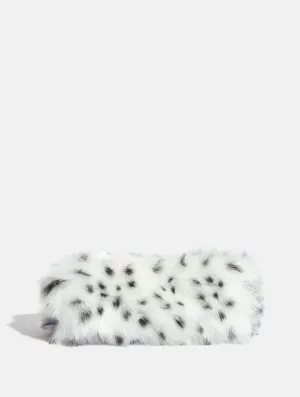 Dalmatian Fur Makeup Bag