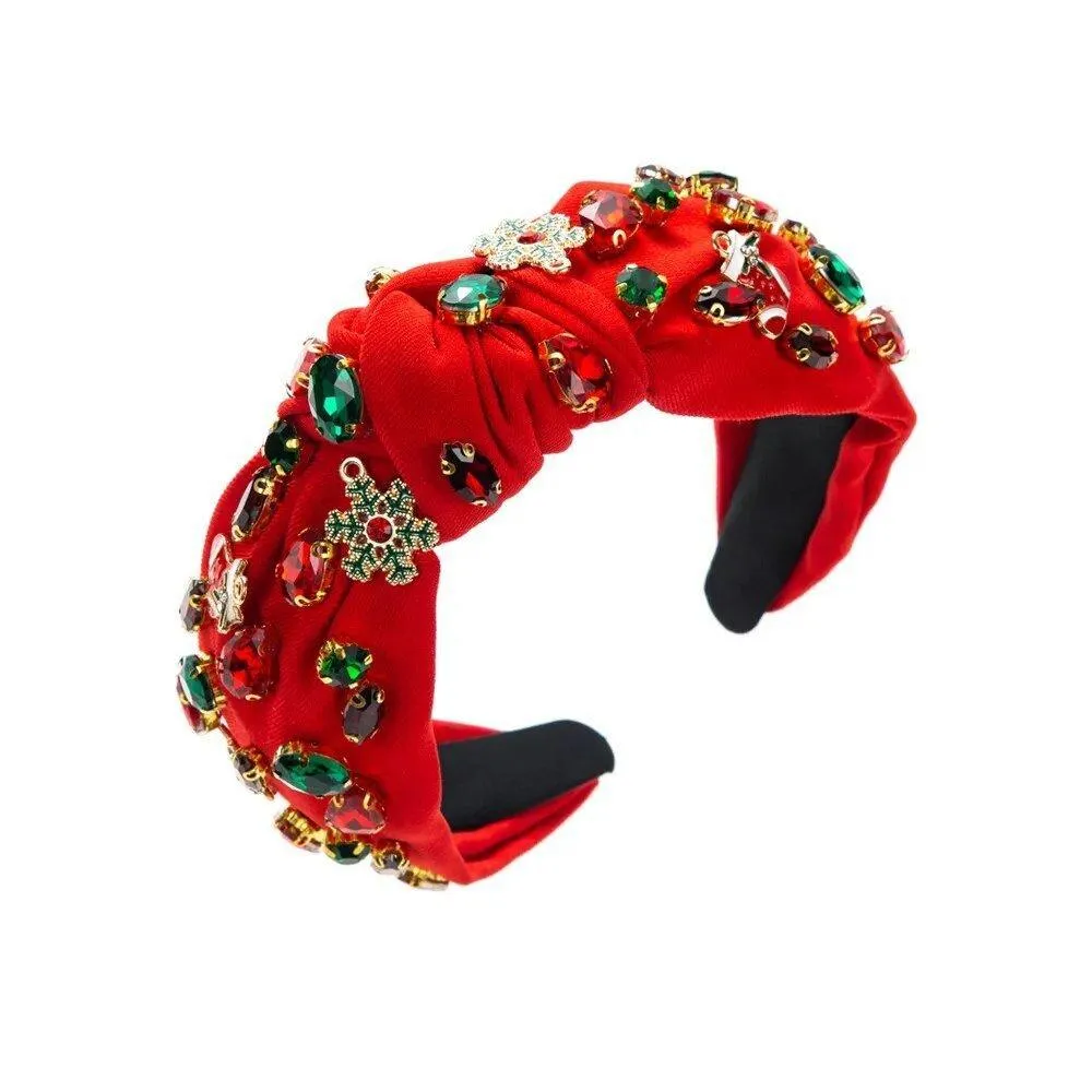 Dazzling Christmas Icons Knot Hairband