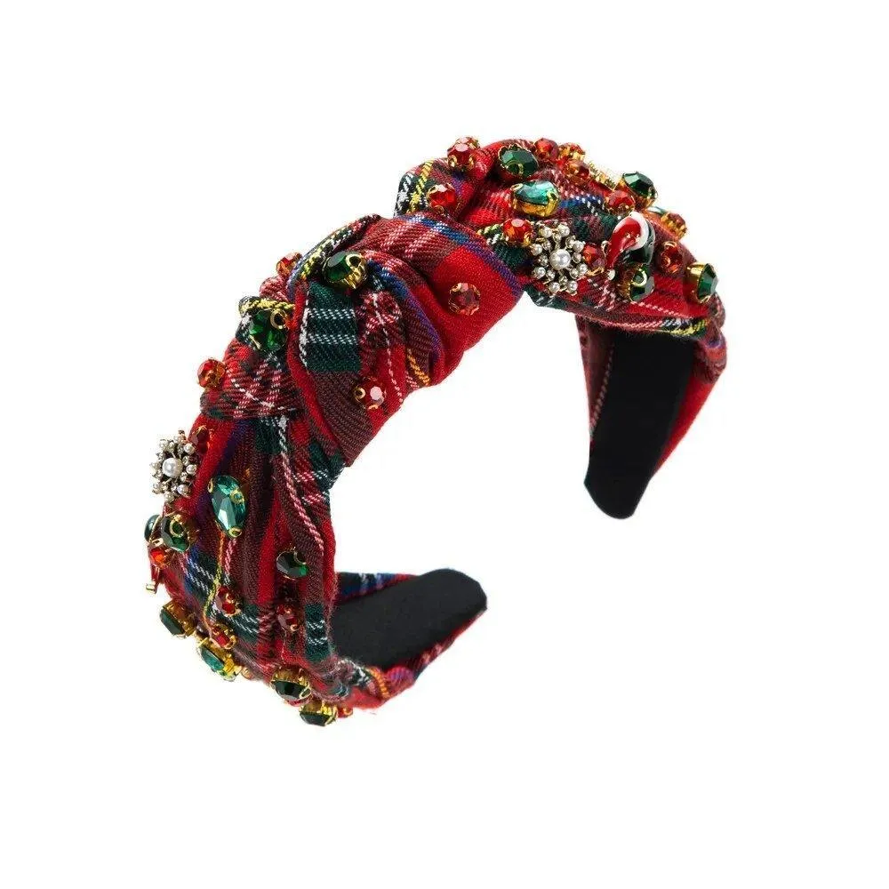 Dazzling Christmas Icons Knot Hairband