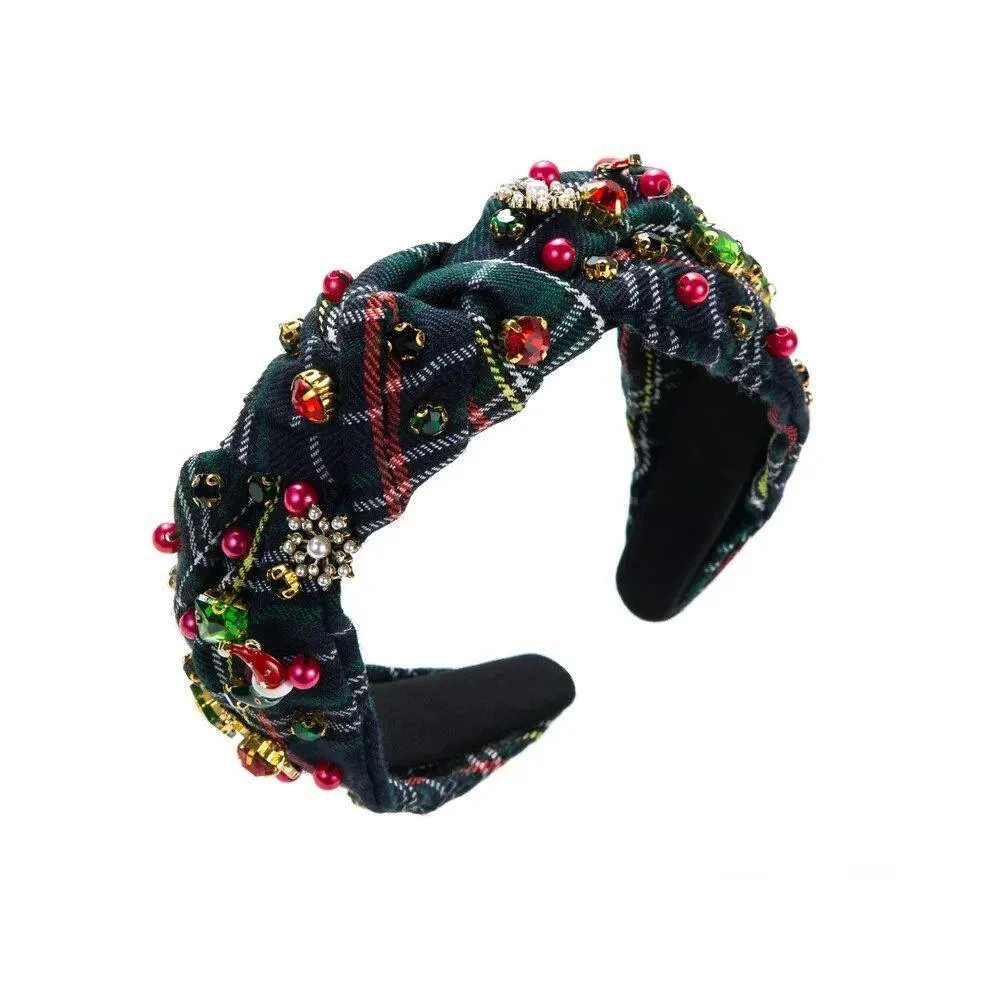 Dazzling Christmas Icons Knot Hairband