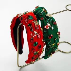 Dazzling Christmas Icons Knot Hairband