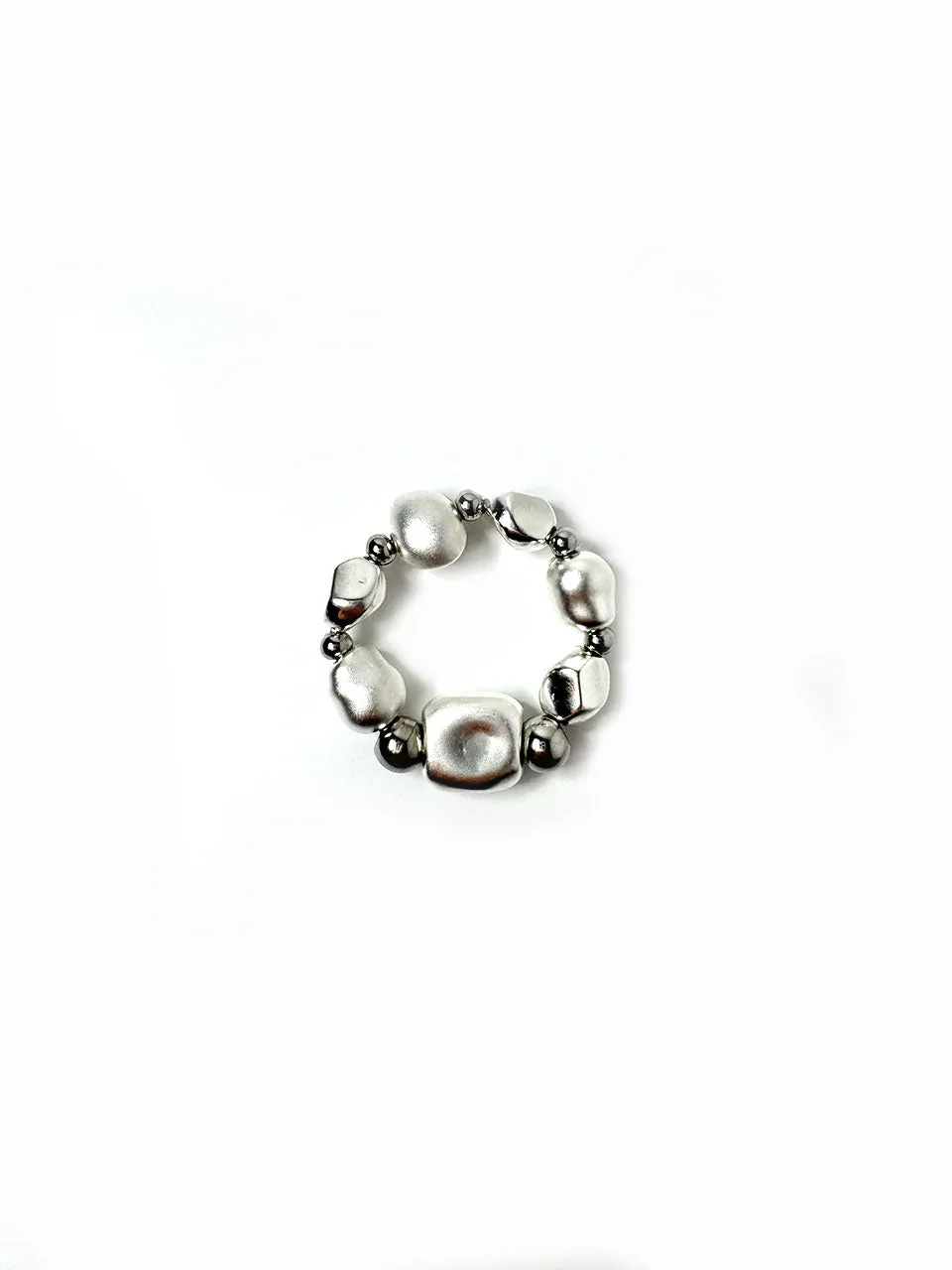 [DAZZLING CLUB] Seasonless MATTE STONE RING