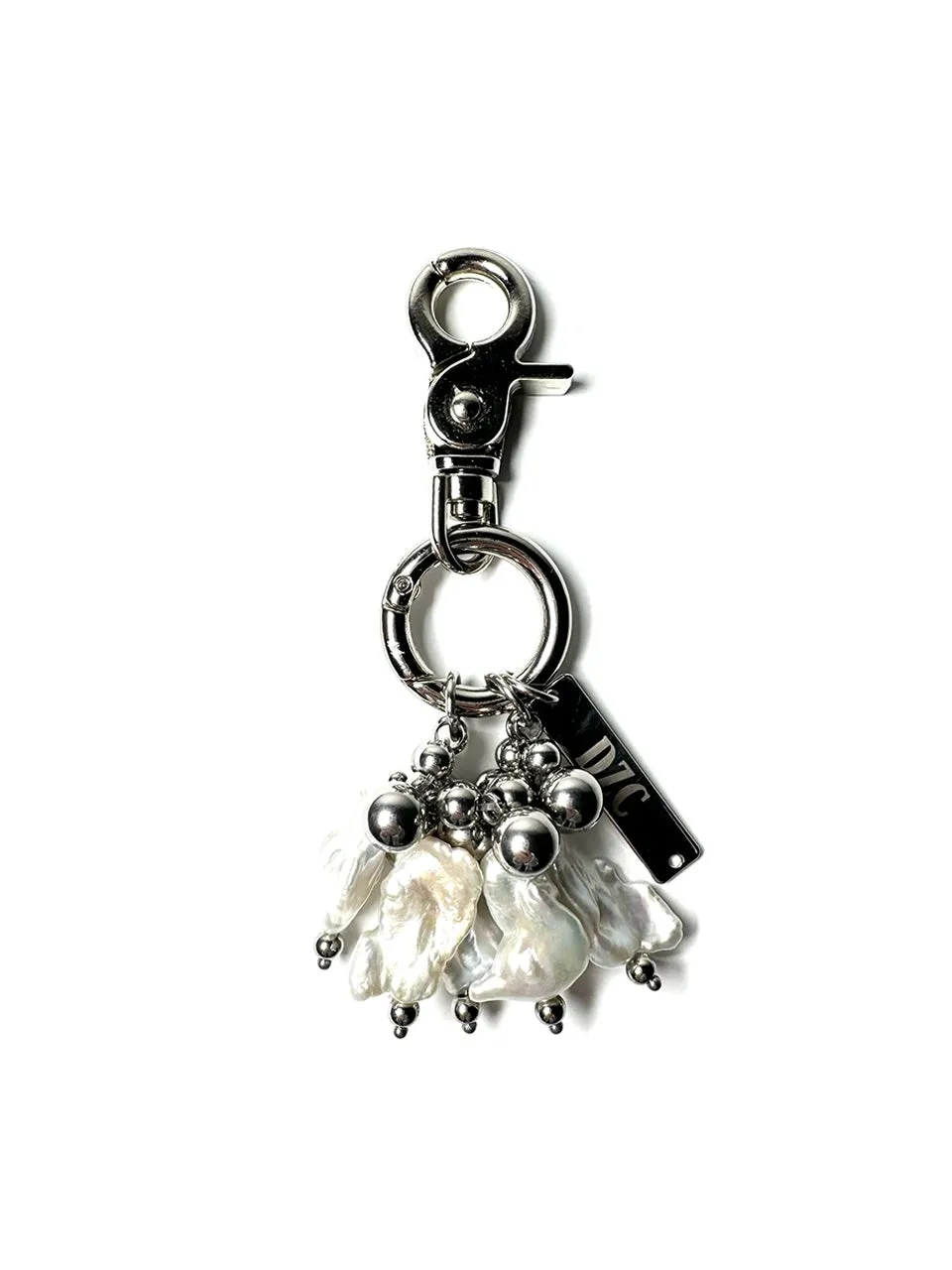 [DAZZLING CLUB] Seasonless Snow Pearl Key Chain