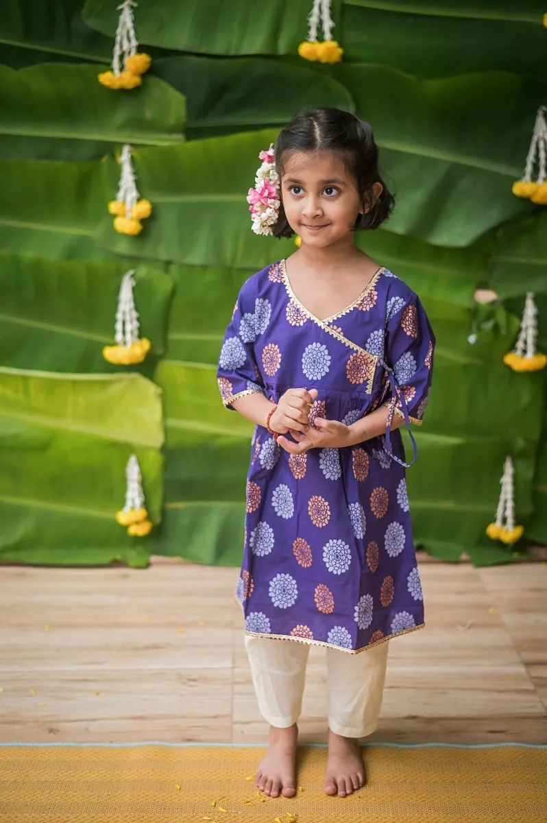 Dazzling Flower- Girls Ethnic Wear